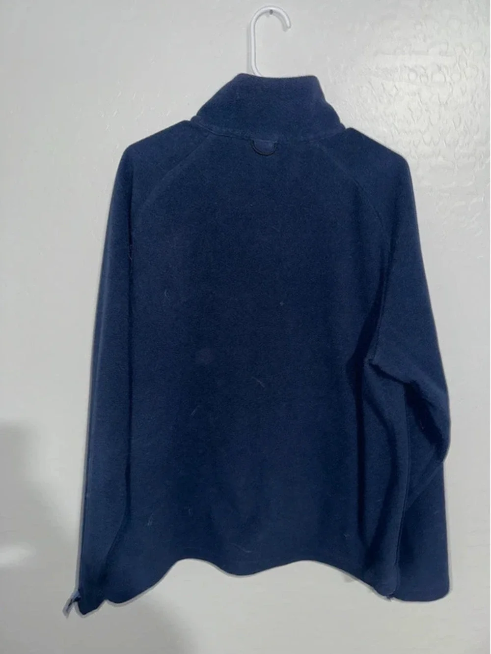 The North Face Jacket Mens Size Large Blue Full Zip Fleece Mock Neck